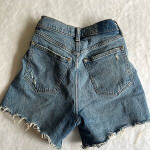 Abercrombie & Fitch Light Blue High Rise Shorts